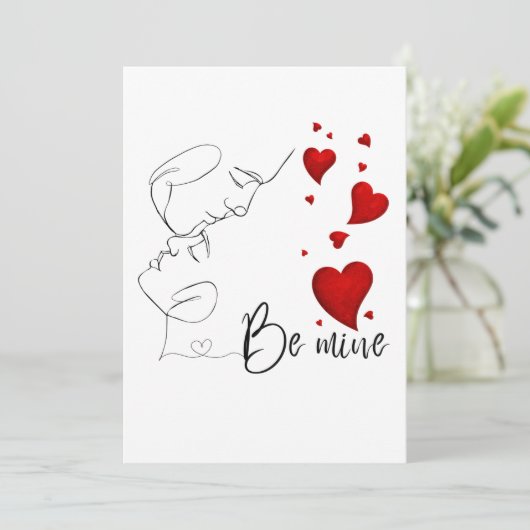 meins dankeskarte (Stehend Vorderseite)