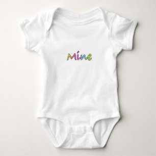 Meins Logo Baby Strampler