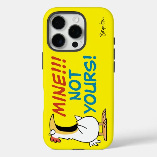 MEINS! NICHT DEINS! Case-Mate iPhone HÜLLE (Rückseite)
