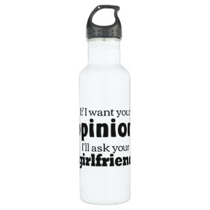 Meinung frag Freundin bf Trinkflasche