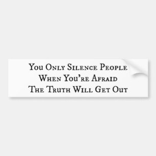 Meinungsfreiheit - Autoaufkleber