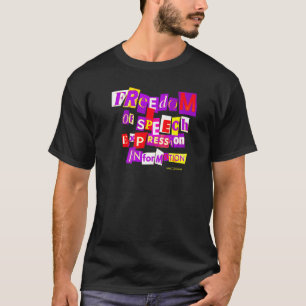 Meinungsfreiheit - Informationen T-Shirt