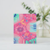 Meinungsfreiheit Postkarte (Stehend Vorderseite)