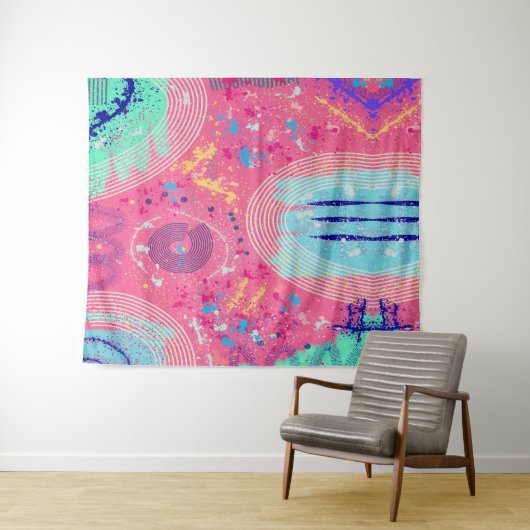 Meinungsfreiheit Wandteppich (Beispiel (Horizontal))