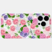 Meise und Blumen Case-Mate iPhone Hülle (Rückseite (Horizontal))