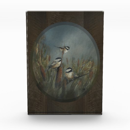 Meisen-Teich Fotoblock (Vorderseite)