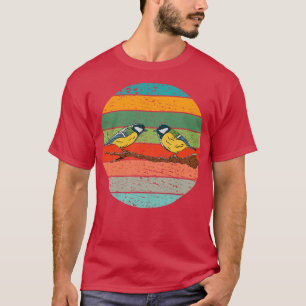 Meisen Vögel Vogelbeobachtung T-Shirt