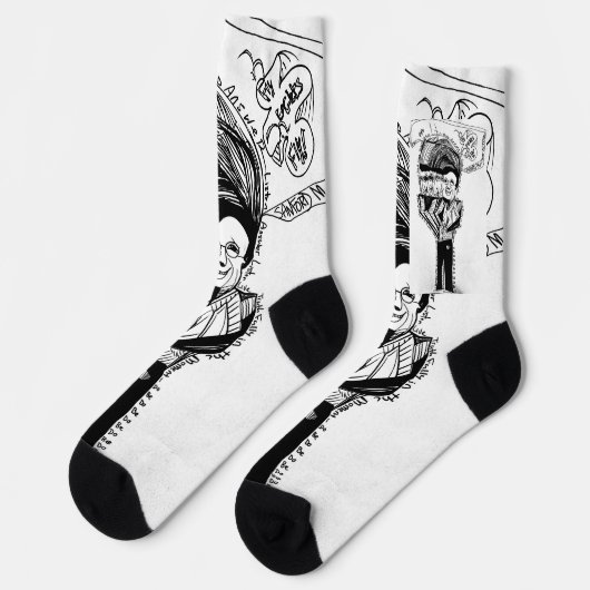 Meisner Socken für den richtigen SCHAUSPIELER (Linkes Detail)