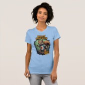 Meissling-Eichhörnchen - Trick oder Trete T-Shirt (Vorne ganz)