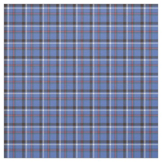 Meist blaues Kariertes Muster Stoff (Muster)