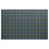 Meist blaues Violet und grünes Kariertes Muster Stoff (Fat Quarter (45,7 x 55,9 cm))