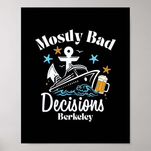 Meist D-Entscheidungen Berkeley Spring Break  Poster (Vorne)