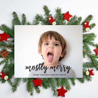 Meist Merry Funny Foto Weihnachten
