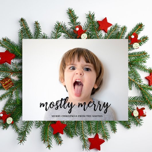 Meist Merry Funny Foto Weihnachten