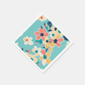 Meist pastellfarbenes Thema Serviette (Ecke)