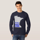 Meist Steine und Kühe Funny Minnesota T-Shirt (Vorne ganz)