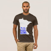 Meist Steine und Kühe Funny Minnesota T-Shirt (Vorne ganz)