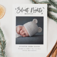 Meist Stille Nächte Weihnachtsjunggeburt Foto