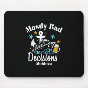 Meistens D Entscheidungen Moldova Spring Break Mousepad