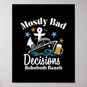 Meistens D Entscheidungen Rehoboth Beach Spring Br Poster