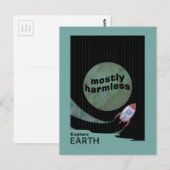 meistens harmlos postkarte (Vorne/Hinten)