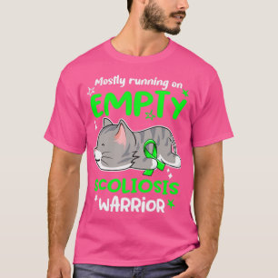 Meistens läuft man auf dem leerstehenden Scoliose- T-Shirt
