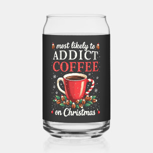 Meistens zu Addicdictive Kaffee zu Weihnachten Kof Dosenglas