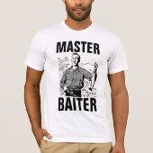 MEISTER BAITER, lustige Fischen-T - Shirts (Vorderseite)