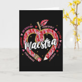 Meister Bleistift Spanischlehrer Zweisprachig Vale Karte (Gelbe Blume)