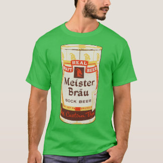 Meister Brau Beer Retro Defunktional Breweriana T-Shirt