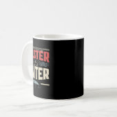 Meister Byiter Fischen Kaffeetasse (Vorderseite Links)