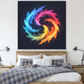  „Meister der 4 Elemente“   Leinwanddruck (Insitu (Schlafzimmer))