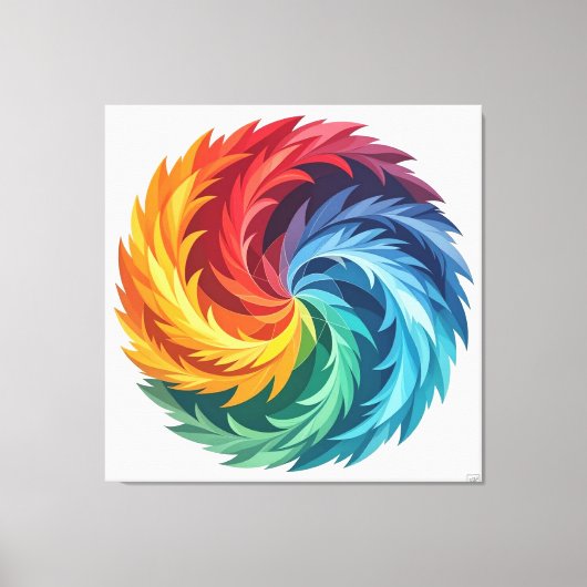  „Meister der 4 Elemente“   Leinwanddruck (Vorderseite)