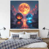  „Meister der 4 Elemente“   Leinwanddruck (Insitu (Schlafzimmer))