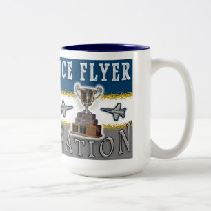 Meister der Eis-Flyer-Nations-2013 SPHL Zweifarbige Tasse
