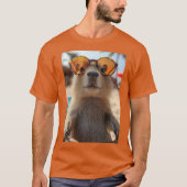 Meister der Entspannung – Das relaxte Capybara T-Shirt (Vorderseite)