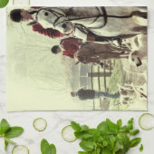 MEISTER DER JAGD TEATOWEL HANDTUCH (Gefaltet)