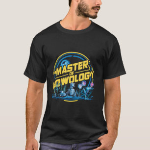 Meister der Mowologie-Shirt Lustiger Vater Rasenmä T-Shirt