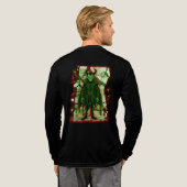 Meister der Schatten Tri-Blend Shirt (Voller Rücken)