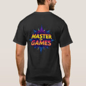 Meister der Spiele T-Shirt (Rückseite)
