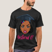 Meister des Abschluss der Black Queen T-Shirt (Vorderseite)