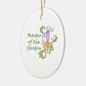 MEISTER DES GARTENS KERAMIKORNAMENT (Links)