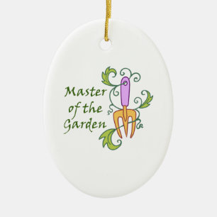 MEISTER DES GARTENS KERAMIKORNAMENT