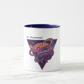 Meister des Geistes - Personalisierte Dr. [Name] T Tasse