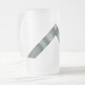 Meister des Häuschens Mattglas Bierglas (Vorderseite Links)