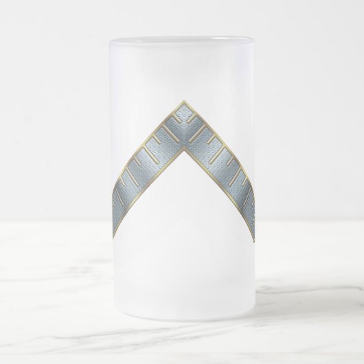 Meister des Häuschens Mattglas Bierglas (Mittel)