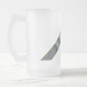 Meister des Häuschens Mattglas Bierglas (Links)