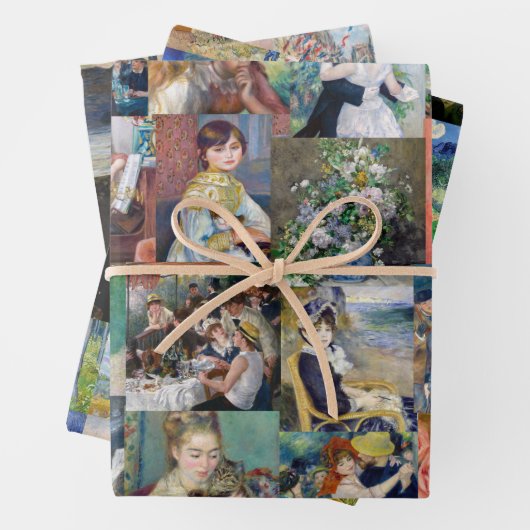 Meister des Impressionismus - Meisterwerke - Patch Geschenkpapier Set (Beispiel)