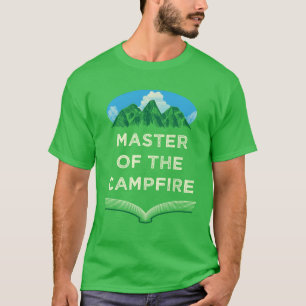 Meister des Lagerfeuer-Camping-Papas Camper Daddy T-Shirt