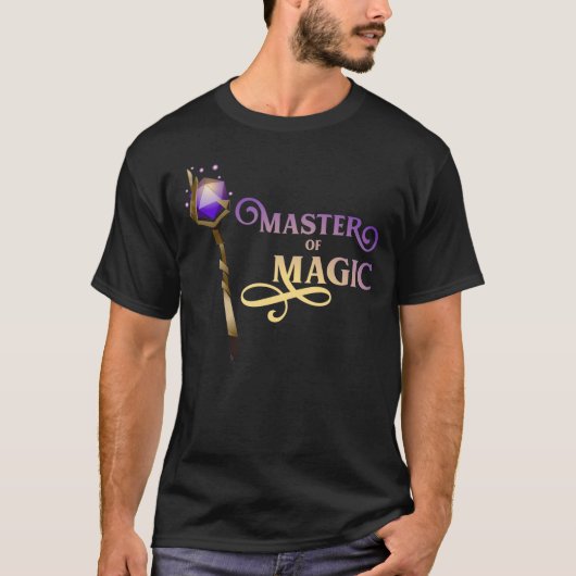Meister des Magischen Zauberers T-Shirt (Vorderseite)
